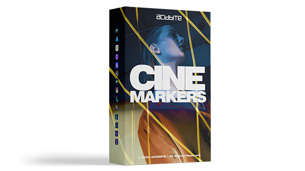 4K视频素材-57个复古电影灼烧污渍刮痕纹理叠加效果素材 AcidBite – Cinemarkers