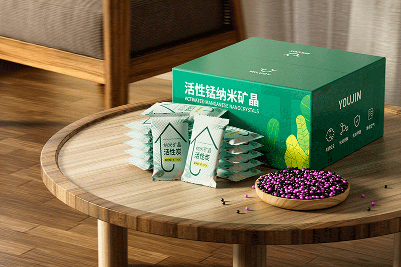 C4D工程-活性纳米矿晶场景渲染工程室内场景模型C4D模型