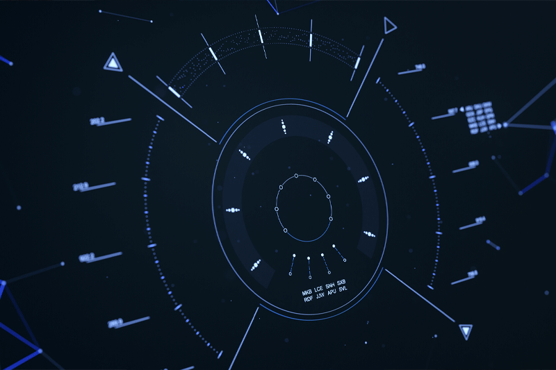Blender插件-未来科技感UI屏幕界面HUD图形效果动画 HUD & Ui Elements v1.15