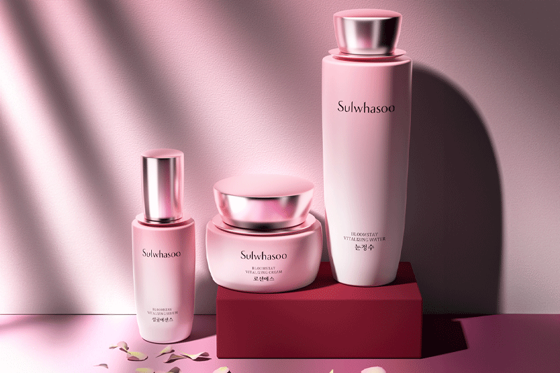 C4D粉色美妆护肤用品渲染工程护肤品模型C4D模型