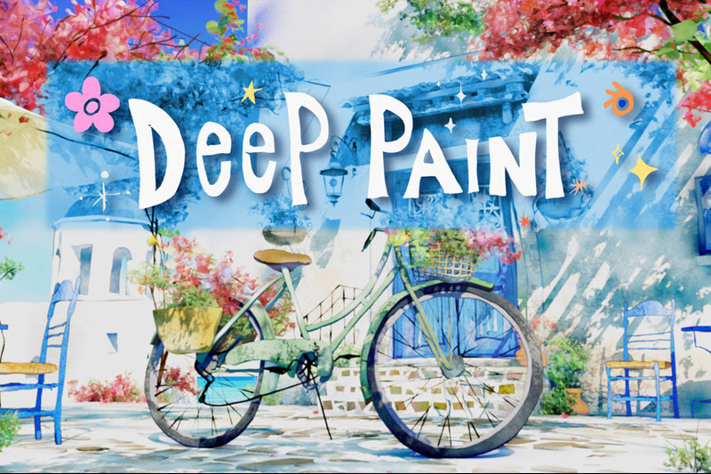 Blender蜡笔三维场景空间立体绘画插件(中文汉化) Deep Paint Pro V1.1.1 + 使用教程