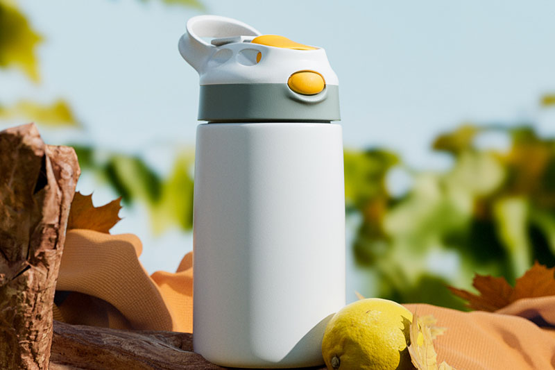 C4D水杯保温杯场景渲染工程水杯模型C4D模型