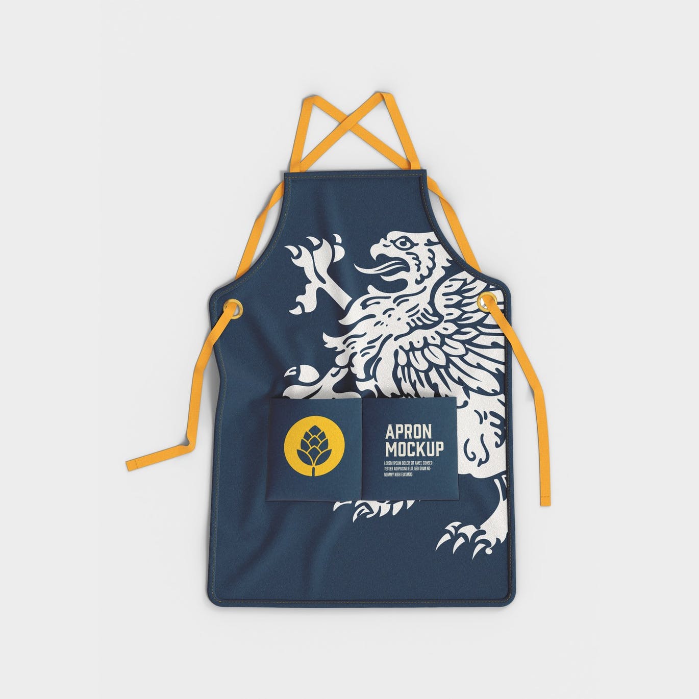 围裙样机素材 (PSD) apron-mockup