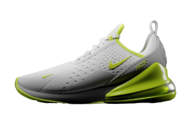 耐克运动鞋模型nike鞋子模型3D模型 (C4D,FBX,Blend)