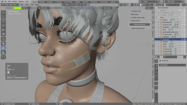 Blender插件-绘制拓扑网格辅助工具 Draw Xray v4.1.0