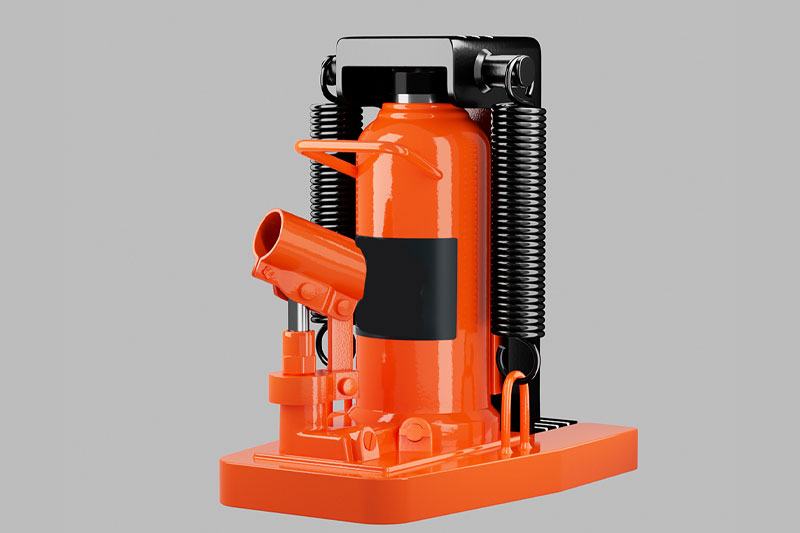 千斤顶模型3D模型 (C4D,FBX)