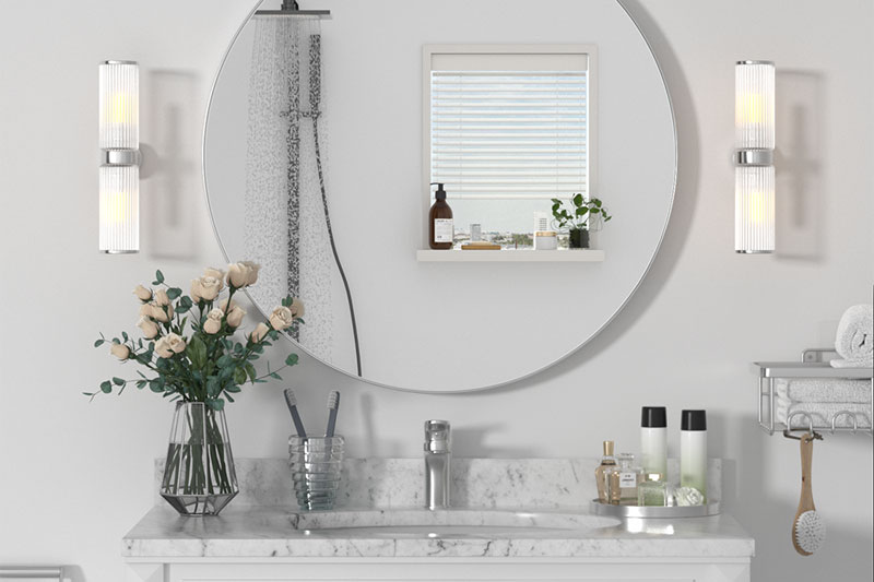 C4D镜子洗手间场景渲染工程C4D模型