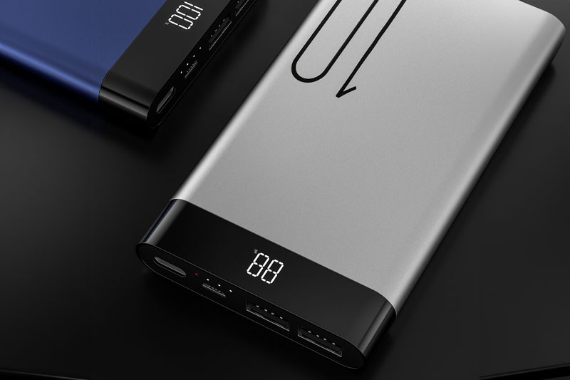 C4D移动充电宝场景渲染工程充电宝模型C4D模型