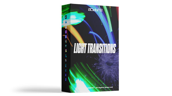 4K视频素材-101个慢速快门流动拖尾光效转场动画素材 ACIDBITE – Light Transitions