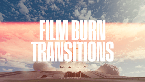 FCPX20种复古电影光效闪烁转场过渡预设 Film Burn Transitions