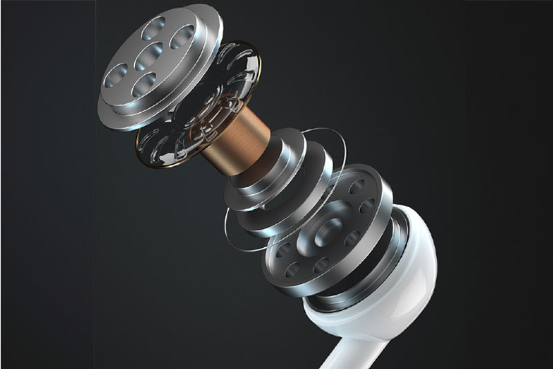 C4DApple airpods苹果蓝牙耳机拆解渲染工程蓝牙耳机C4D模型