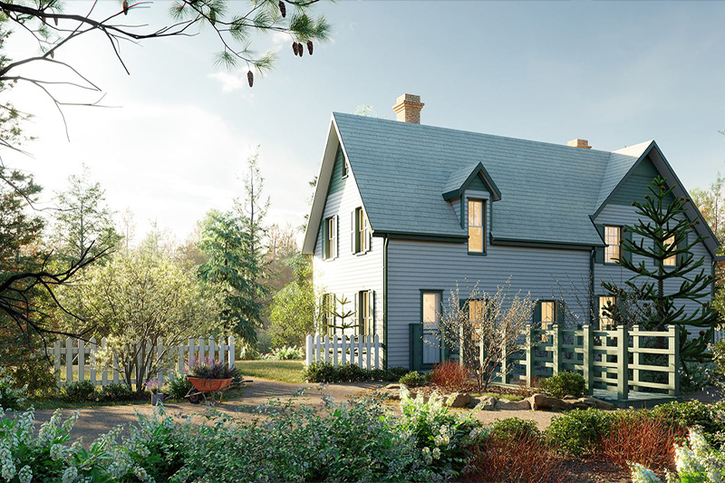 加拿大风格家居花园植物模型3D模型 (3DS MAX) Globe Plants – Bundle 43