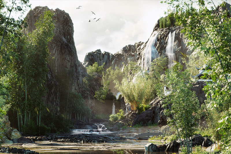 高精度竹子植物模型3D模型 (3DS MAX) Globe Plants – Bundle 51