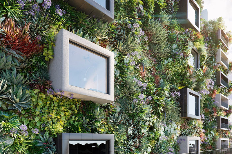 垂直花园绿化墙植物模型3D模型 (3DS MAX) Globe Plants – Bundle 47