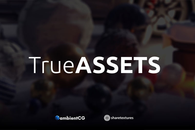 Blender材质贴图预设标记资产管理工具插件 True-Assets v4.5.14