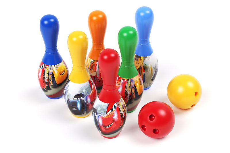 保龄球模型保龄球玩具模型3D模型 (C4D,Blender,FBX)