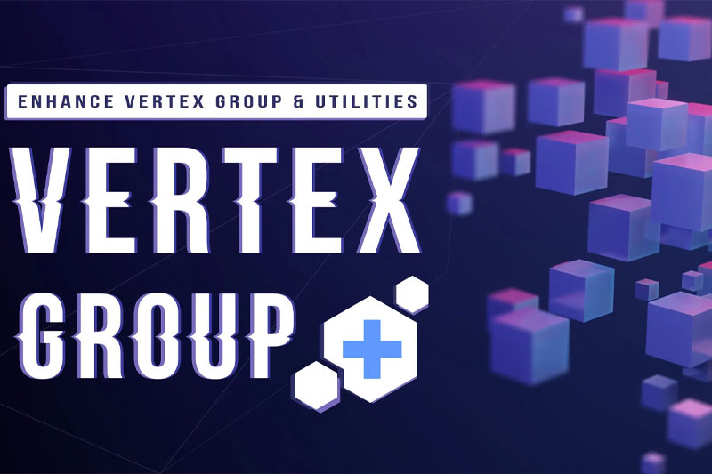 Blender顶点编组标签编辑工具插件 Vertex Group Plus V1.0.0