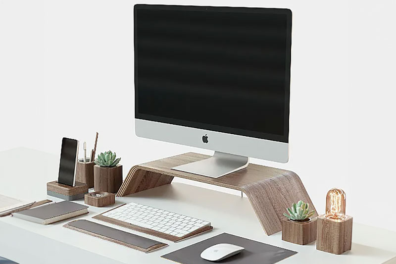 mac电脑模型鼠标键盘模型桌面3D模型 (C4D,Blender,FBX)