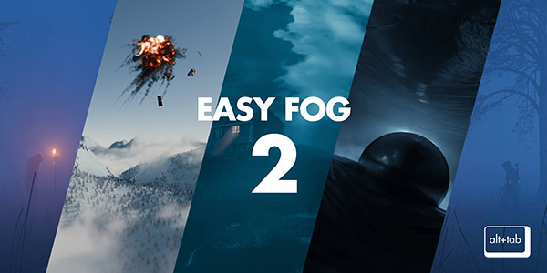 Blender真实体积雾烟雾气生成器插件 Alt Tab Easy Fog 2 v2.4.0