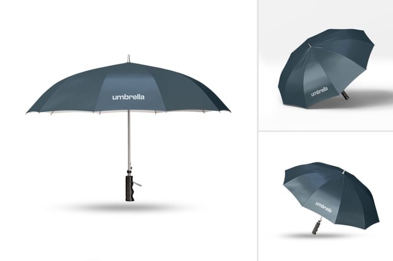 打开的雨伞PSD样机素材集 (PSD) opened-umbrella-psd-mockup-set