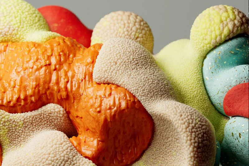 100组GSG灰猩馨抽象艺术贴图和预设 Material Colorful Abstracts