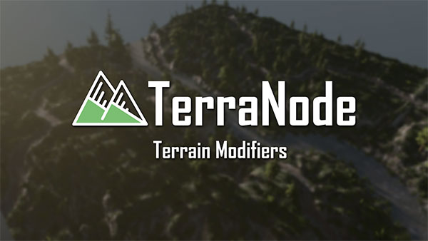 Blender自然地形节点资产预设插件 Djh Terranode: Terrain Modifiers v1.4