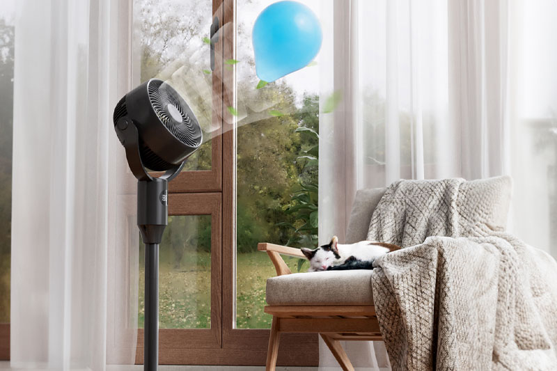 C4D空气循环扇场景渲染工程椅子小猫模型C4D模型