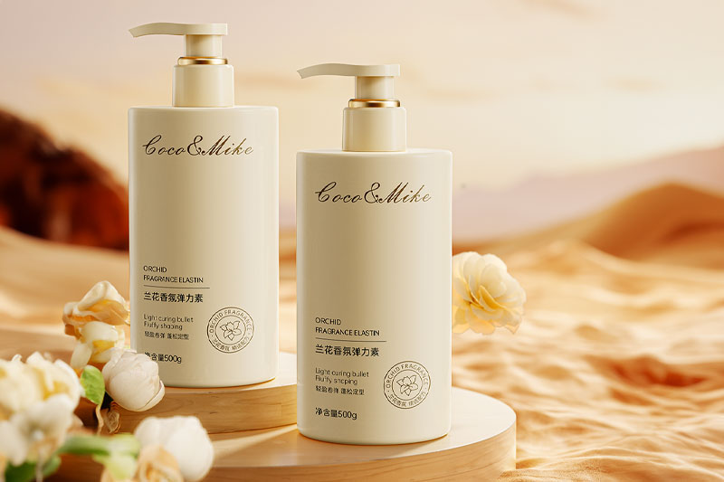 C4D弹力素按压瓶护肤品产品渲染工程按压瓶模型C4D模型