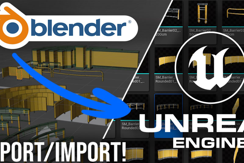 Blender模型导入UE插件 Blender For Unreal Engine v4.3.11