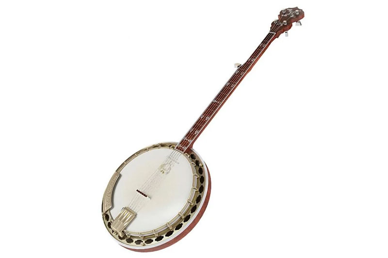 班卓琴模型古典乐器模型3D模型 (C4D,Blender,FBX)