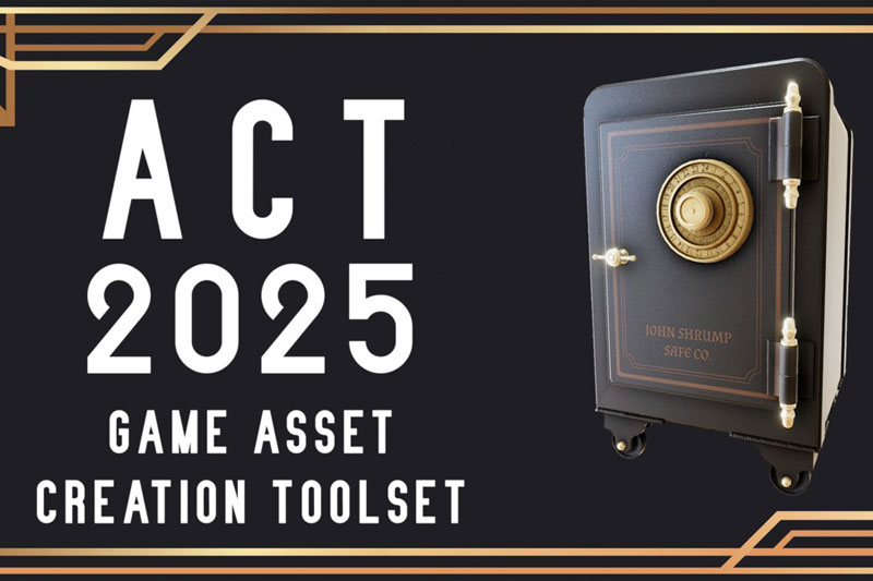 Blender游戏资产创建批量导出工具集插件 Act: Game Asset Creation Toolset 2025.1.1