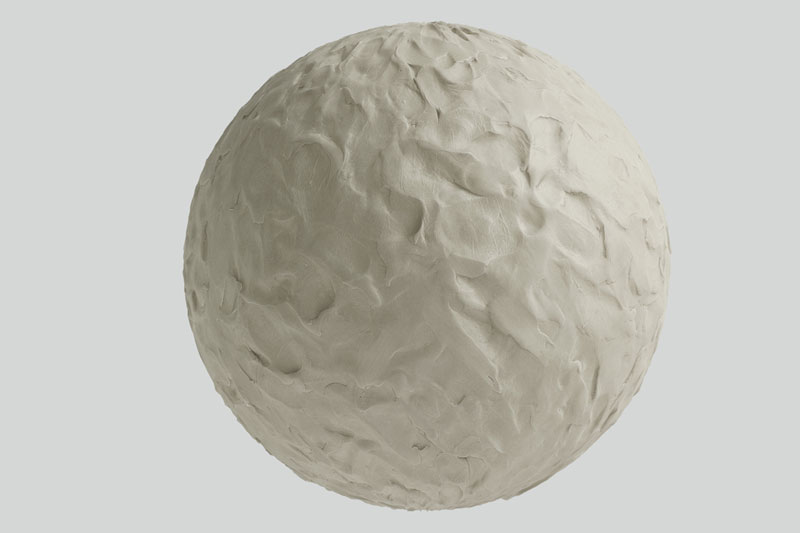 白色的泥巴泥土贴图粘土纹理贴图01_03 ClaySculptingWhiteMud03