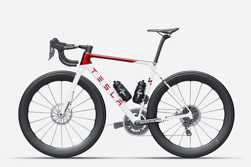 Model B 碳纤维公路车自行车模型3D模型 (C4D,Blender,FBX)