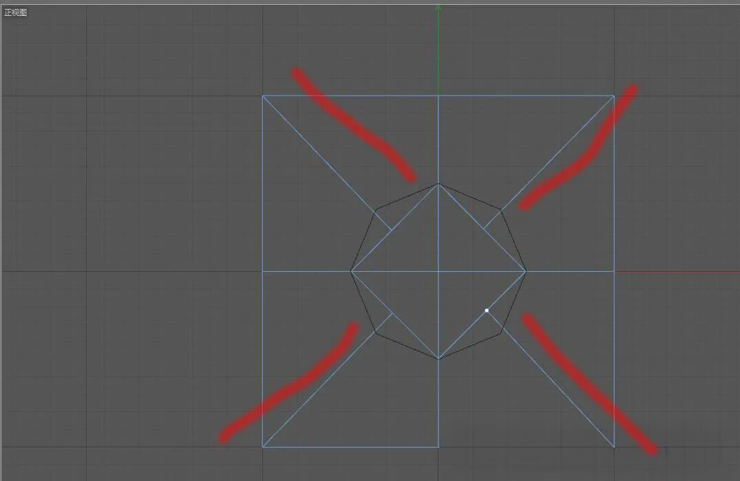 C4D细分曲面建模开孔洞方法之一