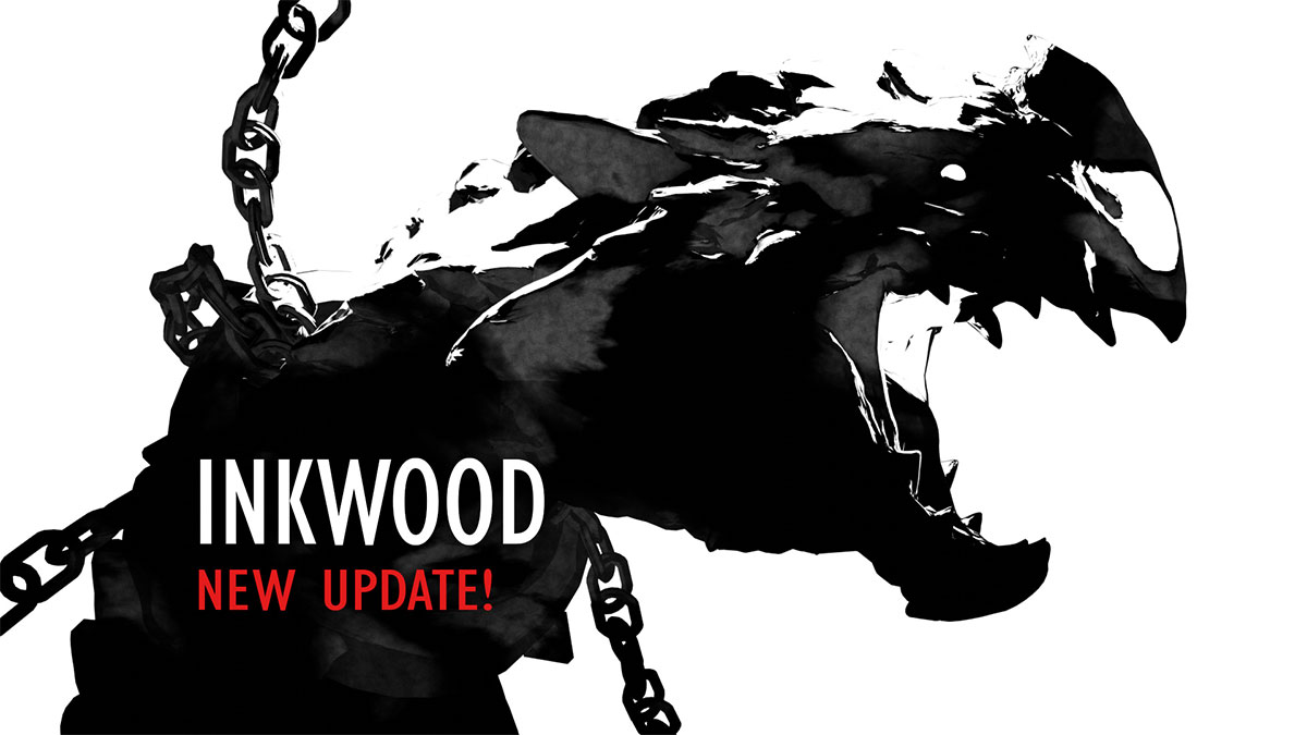 Blender中国风水墨着色器资产预设 Inkwood V2.0 – Ink Drawing Shader Pack