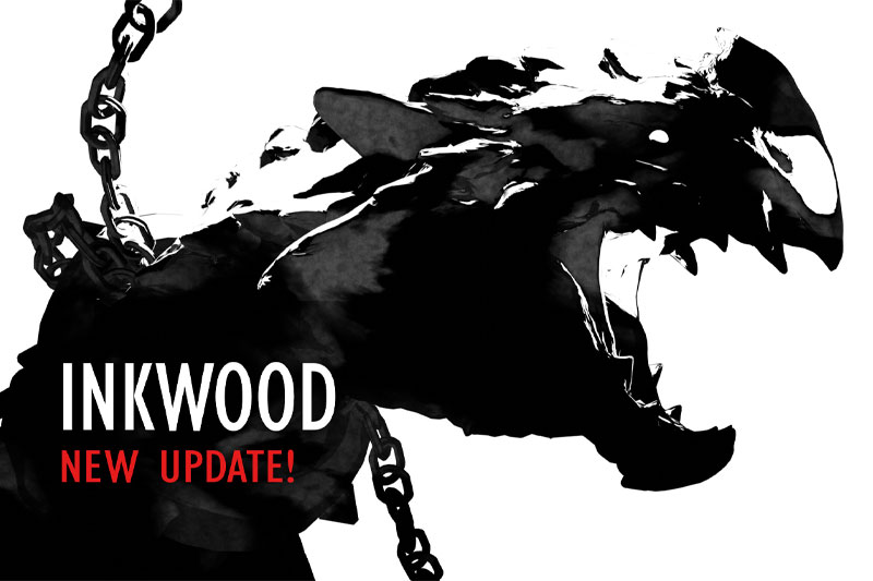 Blender中国风水墨着色器资产预设 Inkwood V2.0 – Ink Drawing Shader Pack