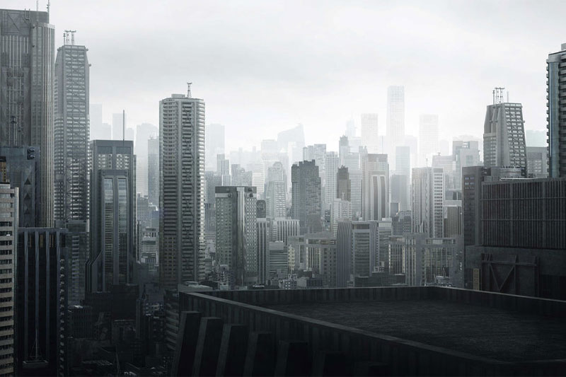 摩天大楼未来东京城市楼房建筑模型3D模型 (C4D,Blender,FBX通用格式) Kitbash3D – Neo Tokyo (Blender/FBX格式)