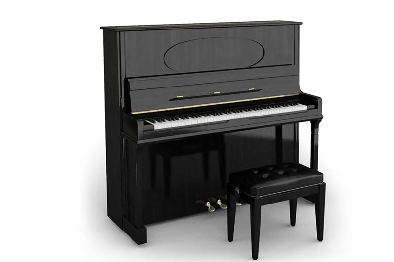 钢琴模型乐器模型3D模型 (C4D,Blender,FBX)