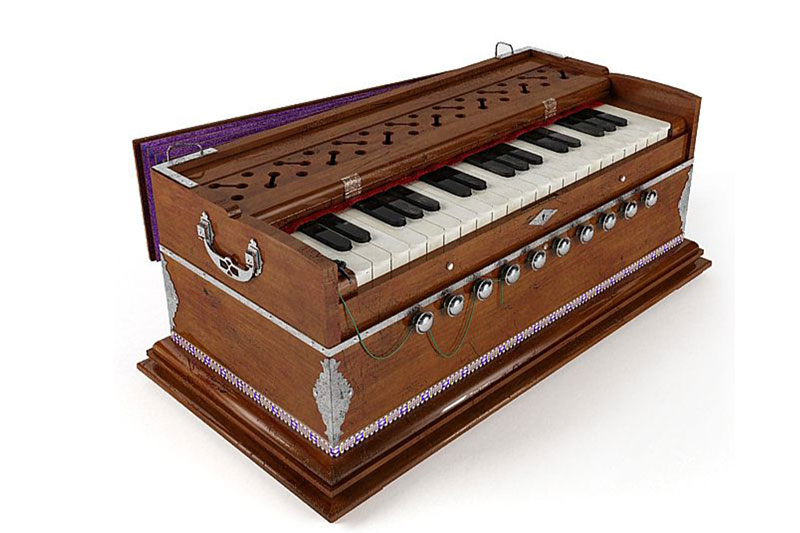簧风琴模型乐器模型3D模型 (C4D,Blender,FBX)