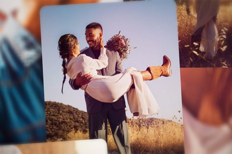 AE精美婚礼家庭纪念日照片幻灯片动画模板 Photo Slideshow