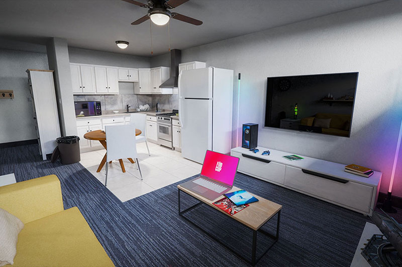 Blender公寓房间室内模型3D模型套件(Blender) KitBash3D – Apartment Interiors