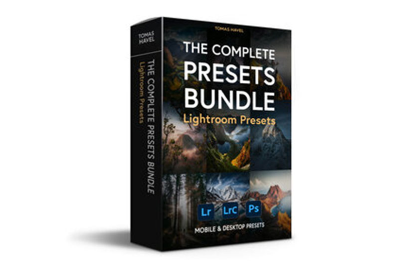 PS/LR240个自然风景旅拍摄影调色预设 Tomas Havel – The Complete Presets Bundle