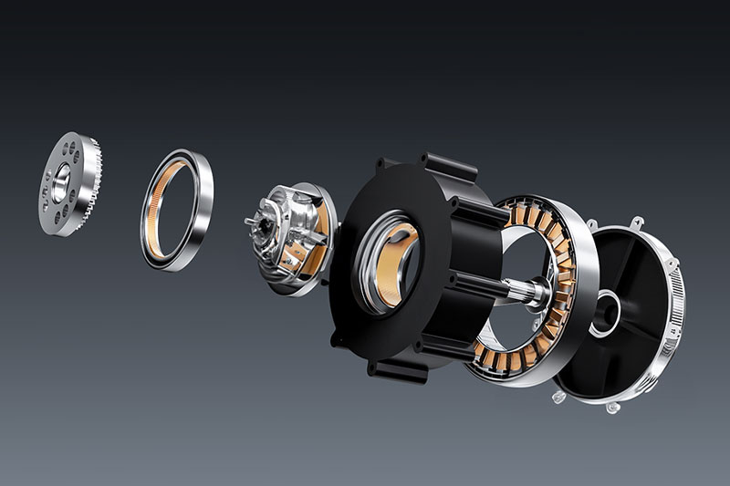 C4D机械马达电机场景渲染工程电机马达模型C4D模型