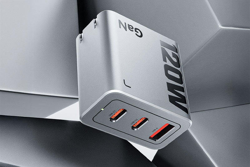 C4D氮化镓充电器数码产品场景模型OC渲染工程