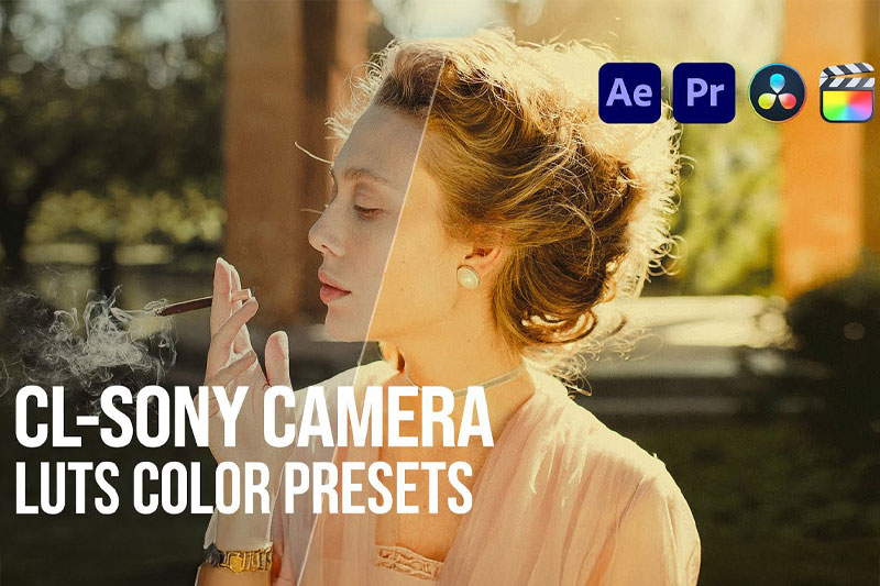 LUTs索尼相机S-LOG和Rec.709调色预设 Pixflow – CL-Sony LUT Color Pack