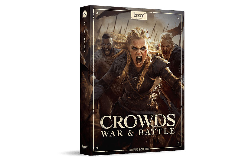 3935个专业史诗战斗人群喊叫场景无损音效素材包 Boom Library Crowds – War & Battle