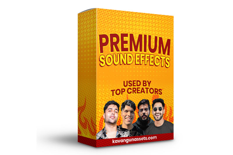 500多种专业剪辑转场背景音乐音效素材包 Kavangun Assets – 500+ PREMIUM SOUND EFFECTS