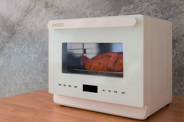 C4D烤箱烤鸡模型3D模型OC渲染工程