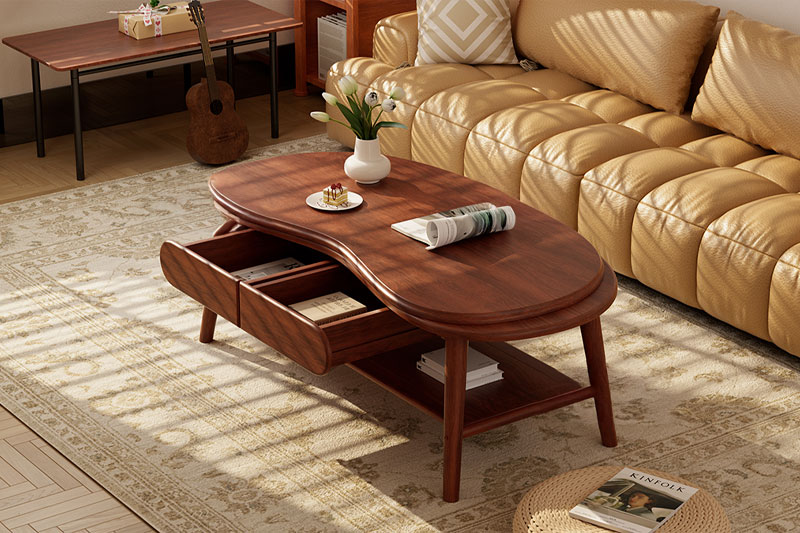 C4D室内客厅场景渲染工程沙发茶几模型