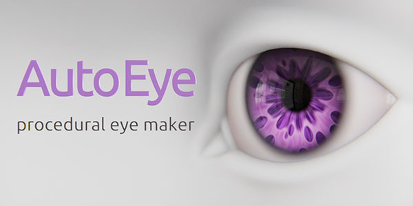 Blender眼球眼睛瞳孔制作插件 Auto Eye v0.3.7